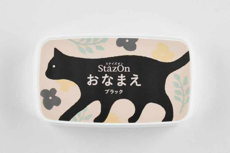Tsukineko Stazon Name แท่นหมึกใช้กับตายาง หรือแสตมป์ชื่อ l(พรีออเดอร์)10ชิ้นขึ่นไป