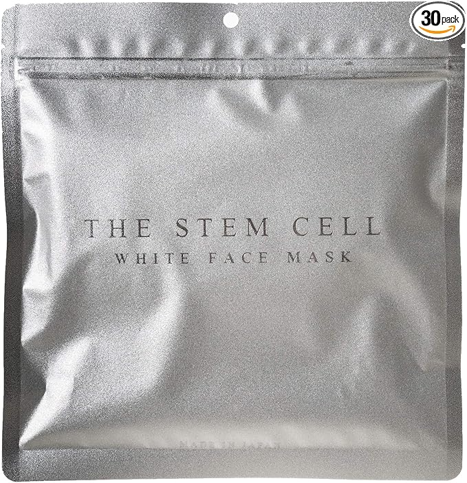The Stem Cell Face Mask มาส์กสเต็มเซลล์ระดับไฮเอนด์จากญี่ปุ่น (30 ชิ้น/แพ็ค)