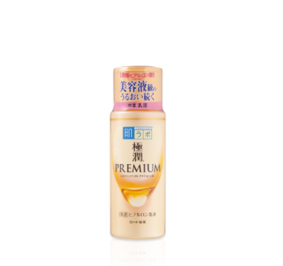 Hada Labo Gokujyun Premium Hyaluronic Milk Lotion ขนาด 140 ml ฮาดะลาโบะ โกคุจุน พรีเมียม ไฮยาลูรอน  สูตรน้ำนม