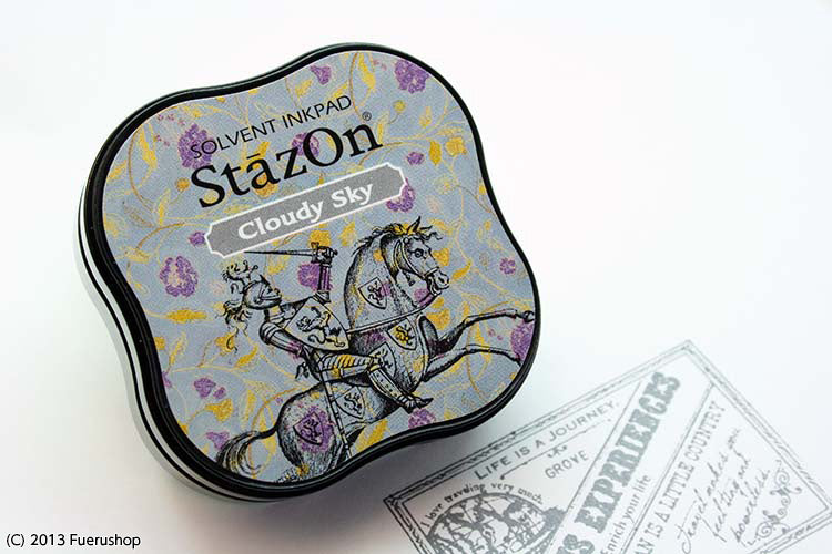 Tsukineko Stazon MIDI Ink Pads หมึกกันน้ำ ปั๊มพลาสติก อะคริลิค โลหะ  แท่นหมึกกันน้ำ (ตลับเล็ก) มี 13 สีให้เลือก l(พรีออเดอร์)10ชิ้นขึ่นไป