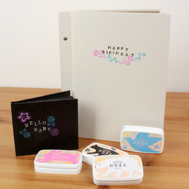 Tsukineko Stazon  Name แท่นหมึกใช้กับตายาง หรือแสตมป์ชื่อ l(พรีออเดอร์)10ชิ้นขึ่นไป