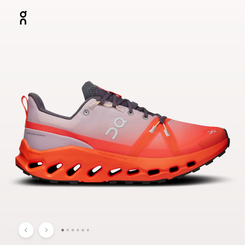 On Cloudsurfer Trail Trail Waterproof - Women รุ่นใหม่ล่าสุด (สินค้าพรีออเดอร์)