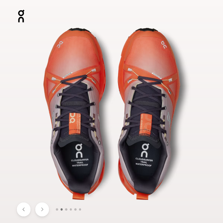 ON Cloudsurfer Trail Waterproof - Men รุ่นใหม่ล่าสุด (สินค้าพรีออเดอร์)