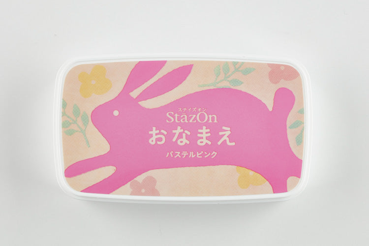 Tsukineko Stazon  Name แท่นหมึกใช้กับตายาง หรือแสตมป์ชื่อ l(พรีออเดอร์)10ชิ้นขึ่นไป