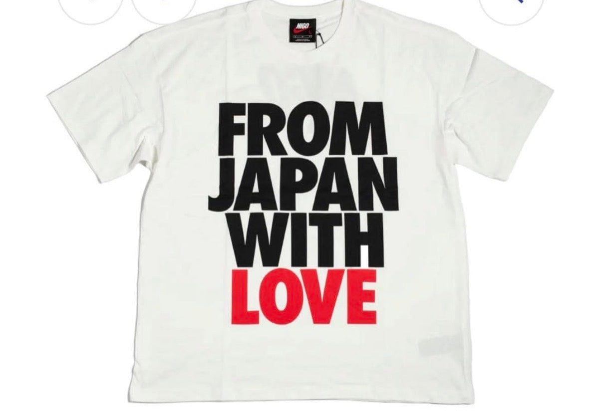 NIKE × NIGO "FROM JAPAN WITH LOVE" T-Shirt Limited Edition