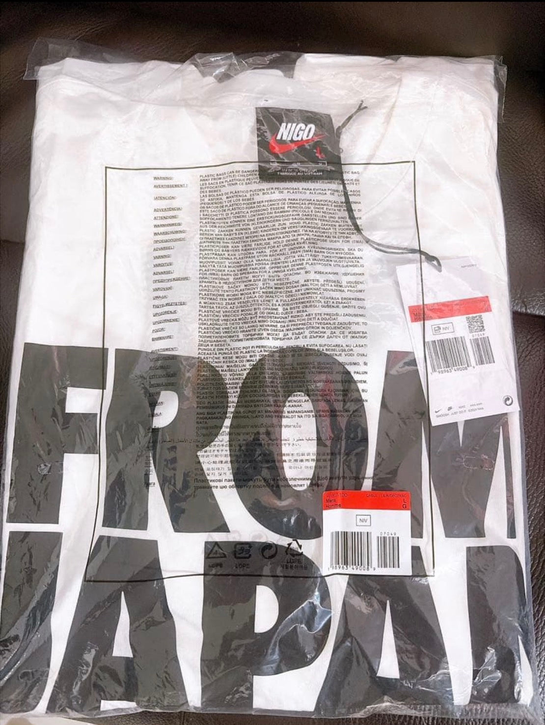 NIKE × NIGO "FROM JAPAN WITH LOVE" T-Shirt Limited Edition